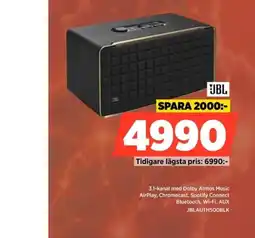 Power Jbl 3.1-kanal med Dolby Atmos Music erbjuda