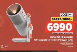 Power Xgimi bärbar full hd-projektor erbjuda