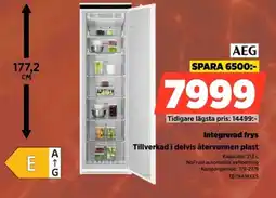 Power Aeg integrerad frys erbjuda