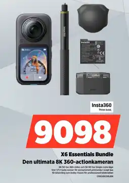 Power Insta360 X6 Essentials Bundle erbjuda