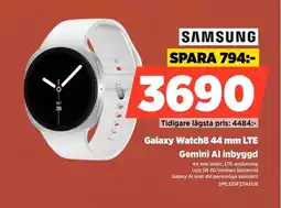 Power Samsung galaxy watch8 44 mm lte erbjuda