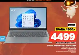 Power Lenovo IdeaPad Slim 3 Bärbar dator erbjuda
