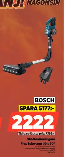 Power Bosch skaftdammsugare erbjuda
