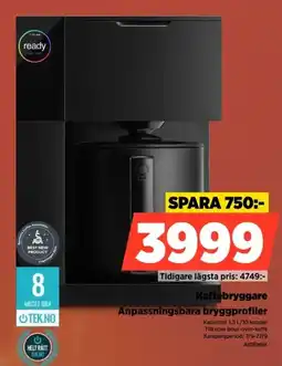 Power Aidenbk kaffebryggare erbjuda