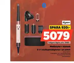 Power Dyson Multistyler + hårtork erbjuda
