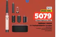 Power dyson multistylers + hårtork erbjuda