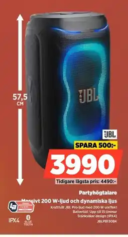 Power Jbl partyhögtalare erbjuda