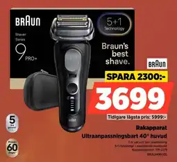 Power Braun rakapparat erbjuda