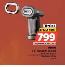Power Tefal steamer erbjuda