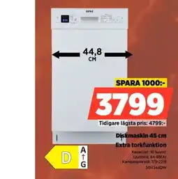 Power Senz diskmaskin erbjuda