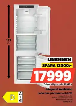 Power Liebherr integrerat kombiskåp erbjuda
