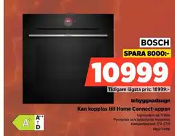 Power Bosch inbyggnadsugn erbjuda