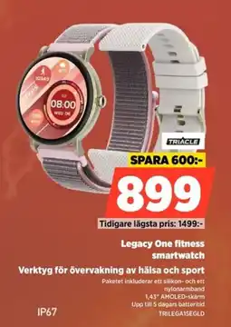 Power Triacle legacy one fitness smartwatch erbjuda