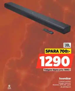 Power Jbl soundbar erbjuda