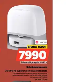 Power Roborock Robotdammsugare erbjuda