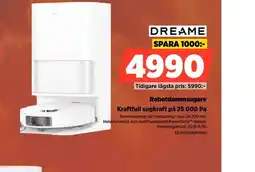 Power Dreame robotdammsugare erbjuda