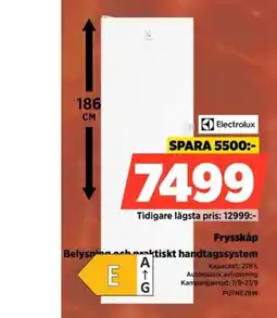 Power Electrolux frysskåp erbjuda