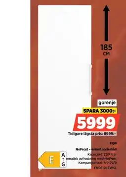 Power gorenje frys erbjuda