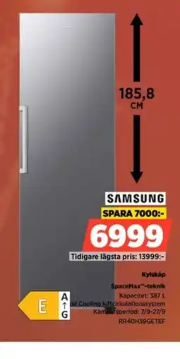 Power Samsung kylskåp erbjuda