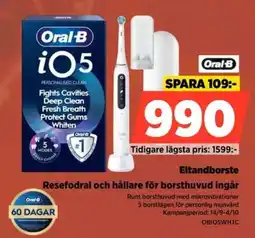 Power Oral-B el tandborste iO5 erbjuda