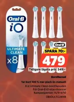 Power Oral-B iO Ultimate Clean erbjuda