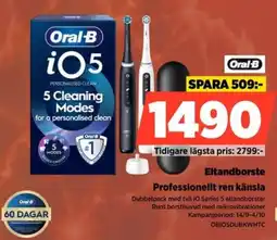 Power Oral-B el tandborste iO5 erbjuda