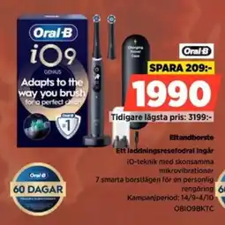 Power Oral-B Eltandborste erbjuda