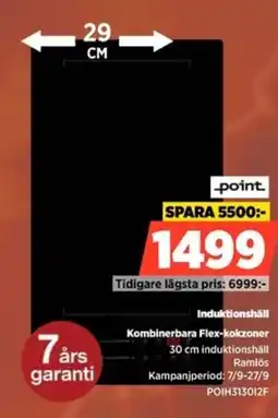 Power Point induktionshäll erbjuda