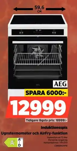Power Aeg induktionsspis erbjuda