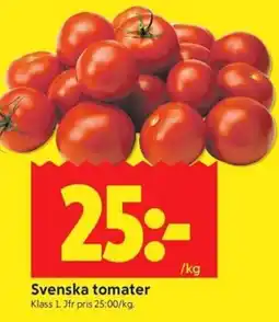 ICA Kvantum Tomater erbjuda