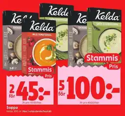 ICA Kvantum Kelda soppa erbjuda