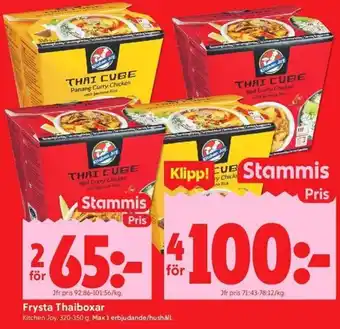 Kitchen Joy Frysta thaiboxar