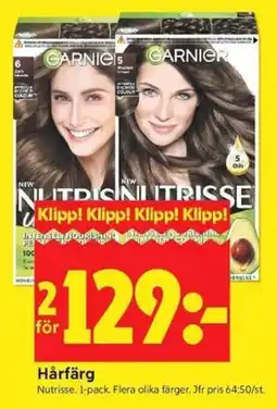 ICA Kvantum Garnier Nutrisse erbjuda