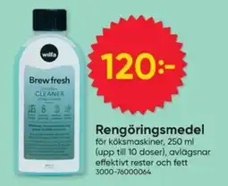 DollarStore Wilfa brew fresh cleaner erbjuda