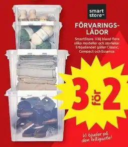 ICA Maxi Smart store förvarings-lådor erbjuda