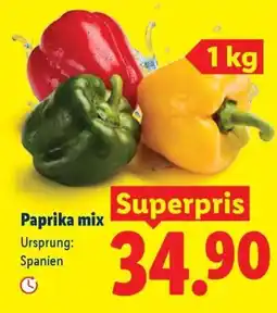 Lidl Paprika mix erbjuda