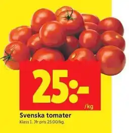 ICA Kvantum Tomater erbjuda