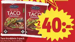 ICA Nära Santa Maria Taco kryddmix erbjuda