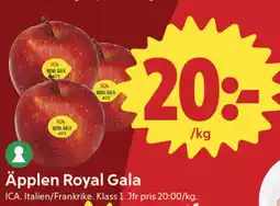 ICA Nära Ica äpplen royal gala erbjuda
