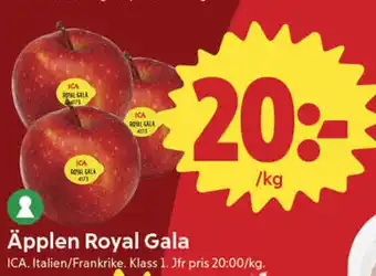 Ica äpplen royal gala
