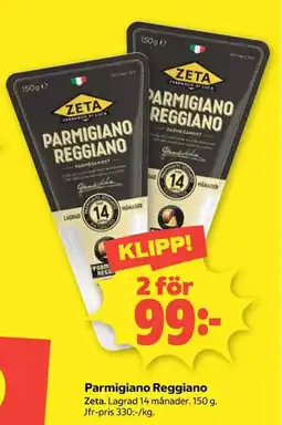 Coop Zeta Parmigiano Reggiano erbjuda