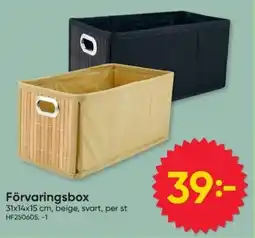 DollarStore Förvaringsbox erbjuda