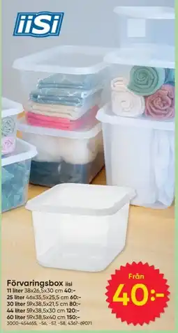 DollarStore iisi förvaringsbox erbjuda