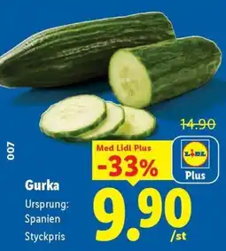 Lidl Lidl Plus Gurka erbjuda