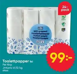 DollarStore Iisi toalettpapper erbjuda