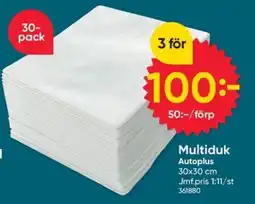 DollarStore Multiduk Autoplas erbjuda