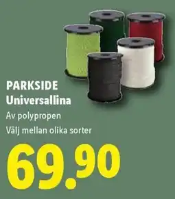 Lidl Parkside universallina erbjuda