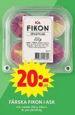 ICA Maxi Ica fikon erbjuda