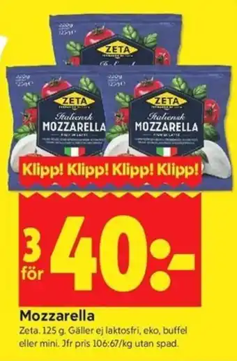 Zeta Mozzarella
