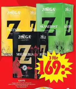 ICA Maxi Zoegas kaffe erbjuda